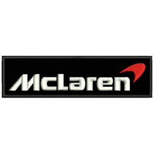 Parche Bordado MCLAREN (Logo)