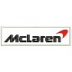 Parche Bordado MCLAREN (Fondo BLANCO)