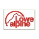 Parche Bordado LOWE ALPINE (Bordado ROJO / Fondo BLANCO)