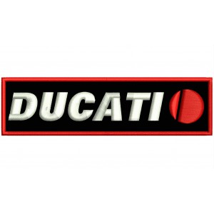 Parche Bordado DUCATI (Logo 1998 TPG)