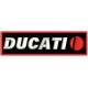 Parche Bordado DUCATI Logo 1998 (Fondo NEGRO) 
