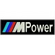 Parche Bordado BMW MPower