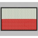Parche Bordado Bandera POLONIA