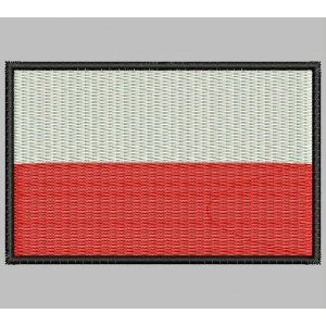 Parche Bordado Bandera POLONIA
