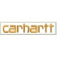 Parche Bordado CARHARTT (Bordado BRONCE / Fondo BLANCO)