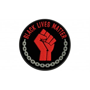 Parche Bordado BLACK LIVES MATTER