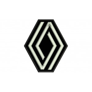 Parche Bordado RENAULT (Nuevo Logo)