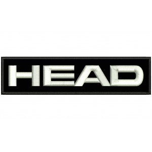 Parche Bordado HEAD (Letras)