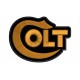 Parche Bordado COLT (Bordado BRONCE / Fondo NEGRO)