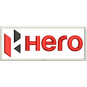 Parche Bordado HERO MOTORCYCLES