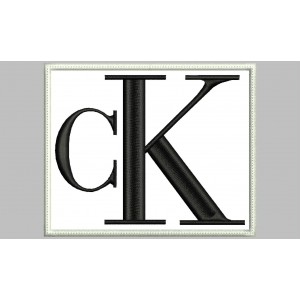 Parche Bordado CALVIN KLEIN (Logo)