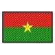 Parche Bordado Bandera BURKINA FASO
