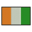 Parche Bordado Bandera COSTA DE MARFIL