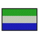 Parche Bordado Bandera SIERRA LEONA