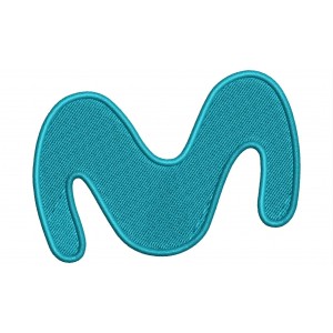 Parche Bordado MOVISTAR (Logo)