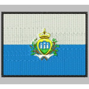 Parche Bordado Bandera SAN MARINO