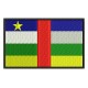 Parche Bordado Bandera REPUBLICA CENTRO AFRICANA