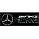 Parche Bordado MERCEDES F1 PETRONAS (Fondo NEGRO)
