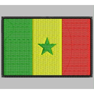 Parche Bordado Bandera SENEGAL