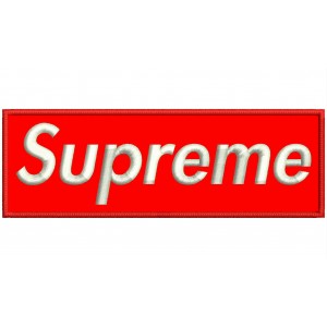 Parche Bordado SUPREME