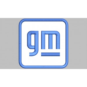 Parche Bordado GM (General Motors)