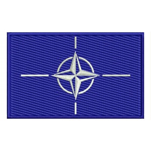 Parche Bordado Bandera OTAN-NATO