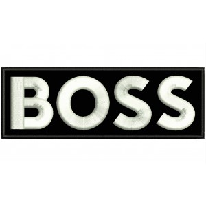 Parche Bordado BOSS (Nuevo)