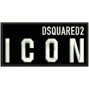 Parche Bordado DSQUARED2 ICON