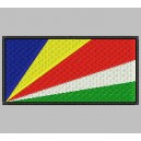 Parche Bordado Bandera SEYCHELLES