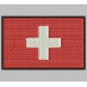 Parche Bordado Bandera SUIZA