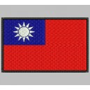 Parche Bordado Bandera TAIWAN
