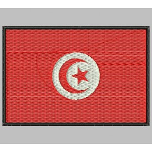 Parche Bordado Bandera TUNEZ