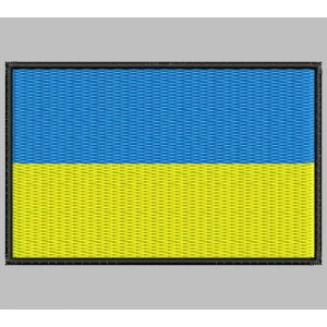 Parche Bordado Bandera UCRANIA