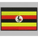 Parche Bordado Bandera UGANDA