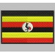 Parche Bordado Bandera UGANDA