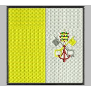 Parche Bordado Bandera VATICANO