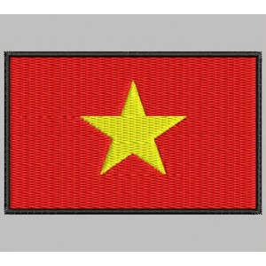 Parche Bordado Bandera VIETNAM