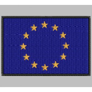Parche Bordado Bandera EUROPA (UNION EUROPEA)
