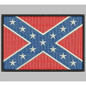 Parche Bordado Bandera US CONFEDERADOS