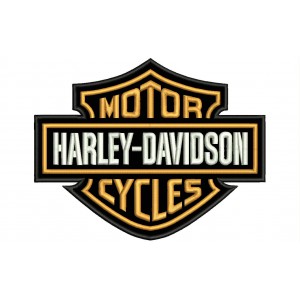 Parche Bordado HARLEY DAVIDSON (Motor Cycles)