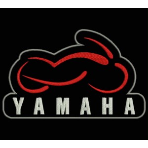 Parche Bordado MOTO YAMAHA