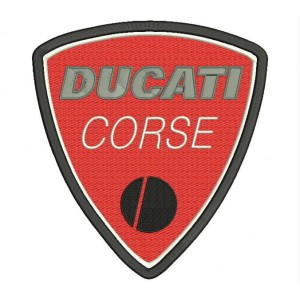 Parche Bordado Logo DUCATI CORSE