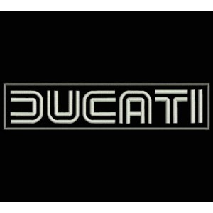 Parche Bordado DUCATI DOBLE LINEA