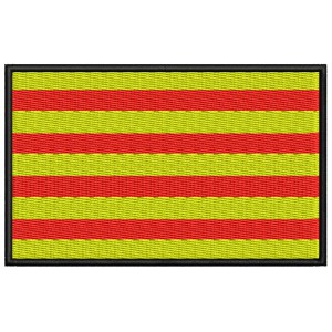 Parche Bordado Bandera CATALUNYA (Senyera)