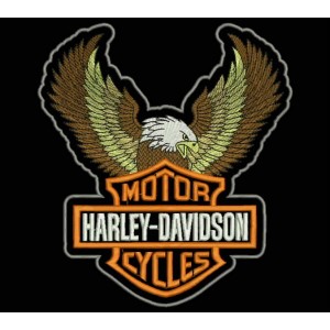 Parche Bordado HARLEY DAVIDSON AGUILA
