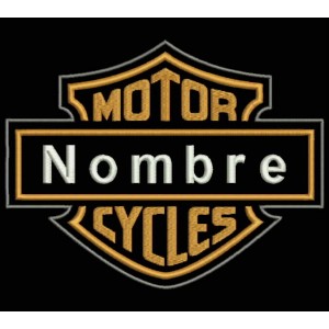 Parche Bordado HARLEY DAVIDSON (Personalizable)