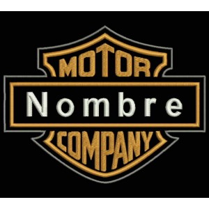 Parche Bordado HARLEY DAVIDSON (Personalizable)