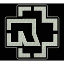 Parche Bordado RAMMSTEIN (Color BLANCO)