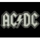 Parche Bordado AC-DC (Color BLANCO)