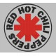 Parche Bordado RED HOT CHILI PEPPERS (Fondo GRIS)
